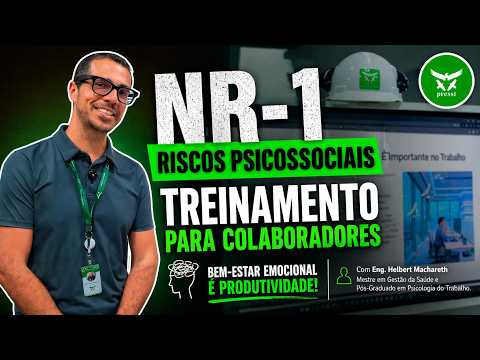 Treinamento NR 01 Riscos Psicossociais e Assédio Moral