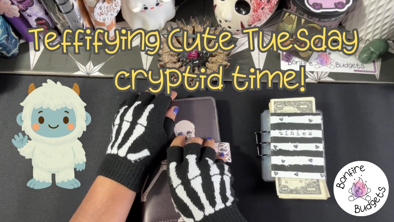 Terrifyingly Cute Tuesday, Cryptid Monster Box by Precious Budgets