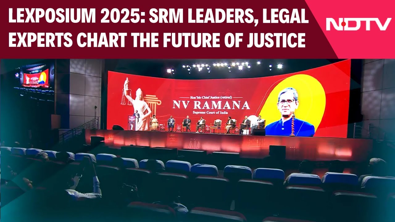 Lexposium 2025: SRM Leaders and Legal Experts Chart the Future of Justice and Legal Reform in India