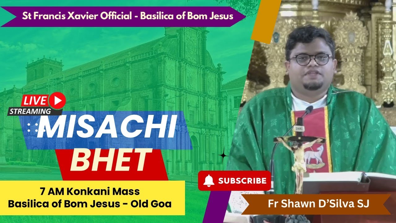 6 AM Konkani Mass | Sukrar - Sadea Kallachem 1lem Satollem | Basilica of Bom Jesus | 16 January 2026