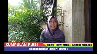 PUISI KEHIDUPAN | CHAIRIL ANWAR
