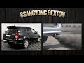 Дымящий SsangYong Rexton