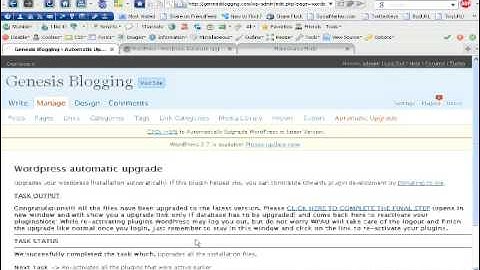 Tutorial on the wp-automatic upgrade plugin