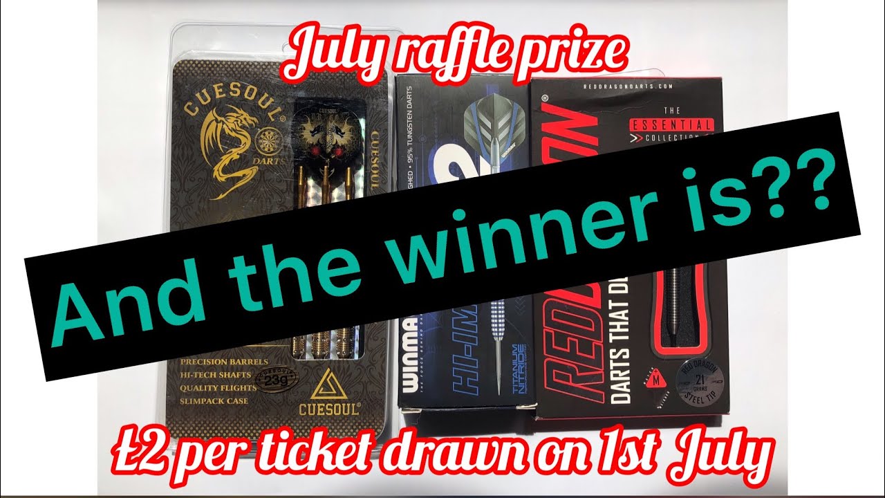 The winner of the July raffle is....... - YouTube