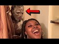 FLOUR SHOWER PRANK ON BOYFRIEND!!! #REVENGE