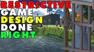 Restrictive game design done right: Group ironman @CallumUpton