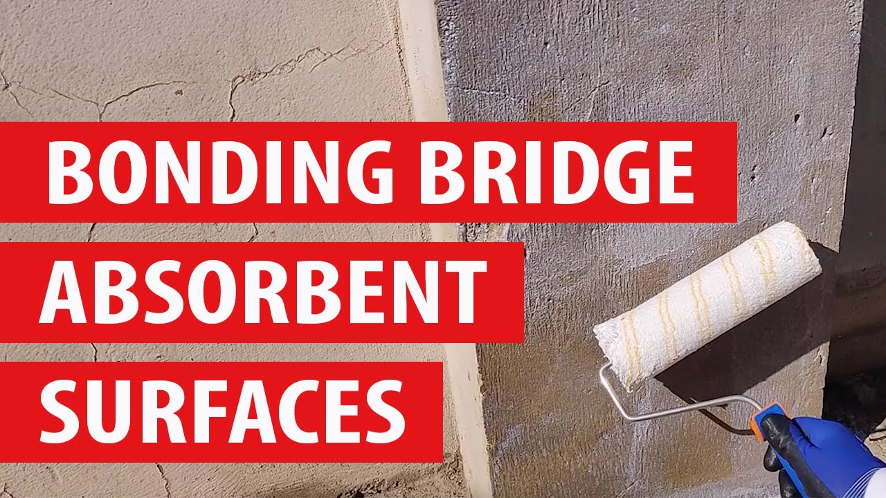 Sounds Absorbent Bridge Tacprimer line, bonding bridges for absorbent surfaces - Baixens - YouTube