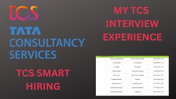 TCS INTERVIEW | TCS Interview Experience |TCS SMART HIRING #tcs  #interviewtips #tcsrecruitment2022