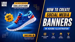 Modern Banner Design Tutorial — Anyone Can Learn This in 2 Minutes