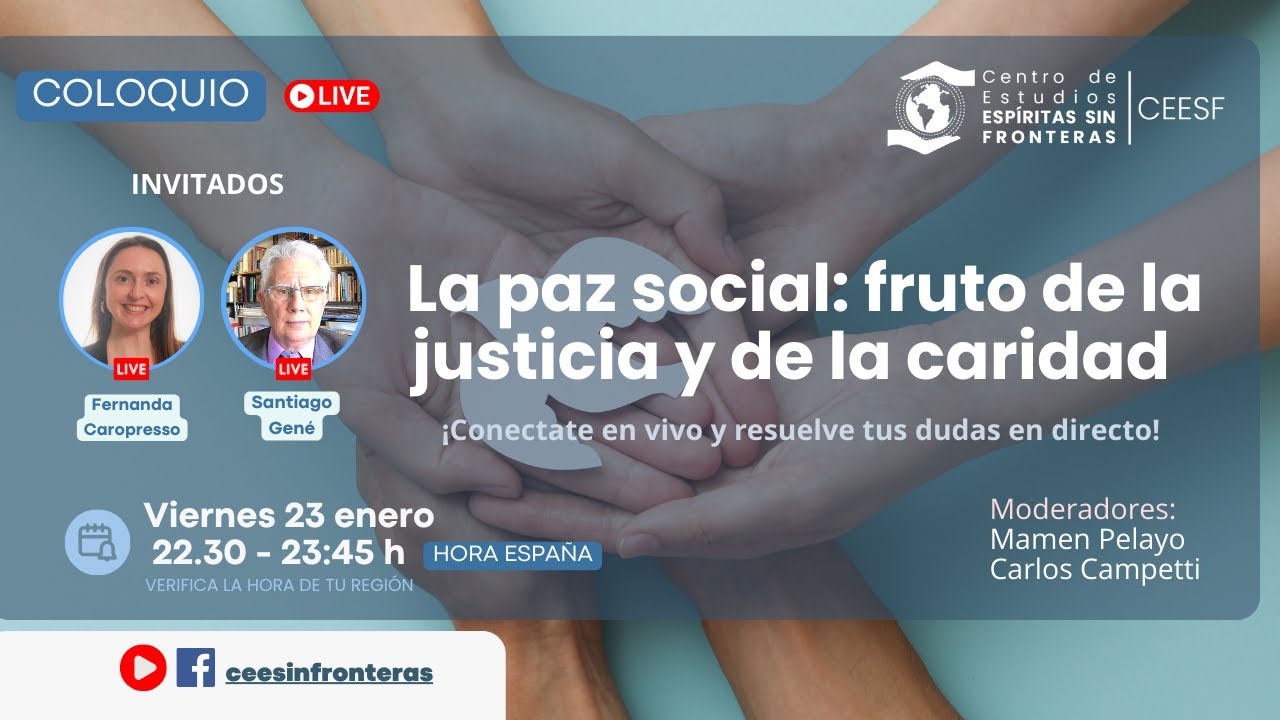Coloquio: La paz social: fruto de la justicia y de la caridad