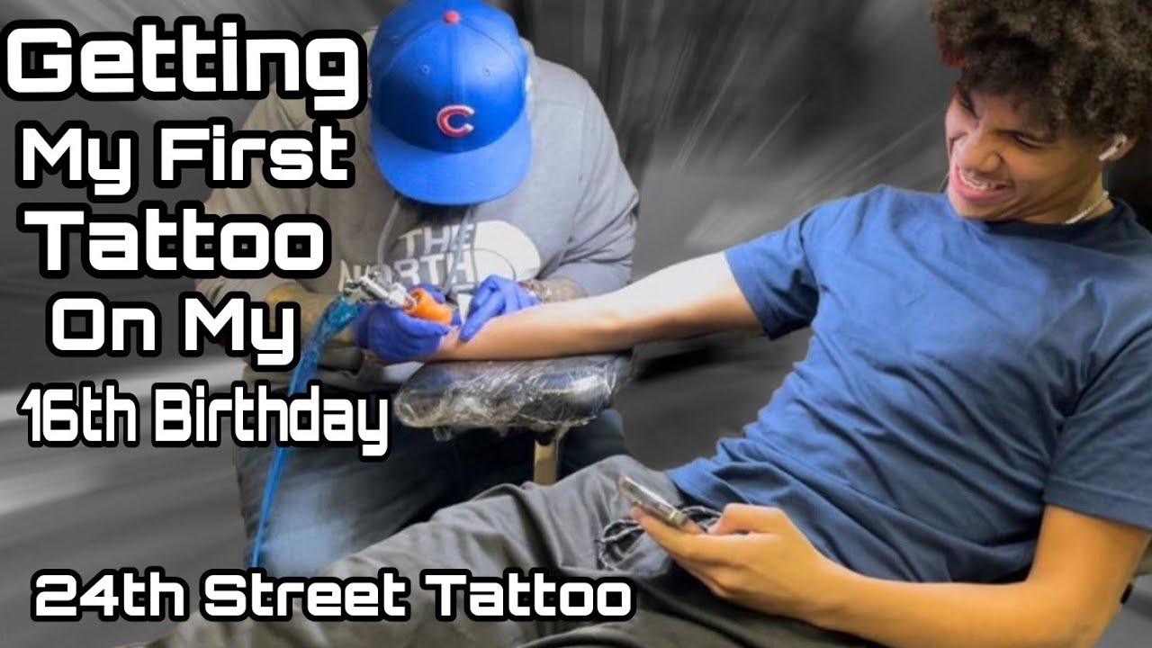 Got My First Tattoo On My 16th Birthday | 24th Street Tattoo | Myhouse TV