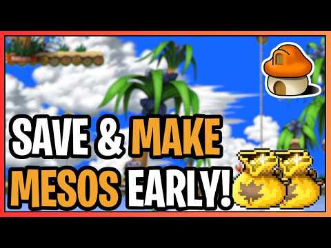 Classic MapleStory Early Meso Guide: How to Save and Earn Money