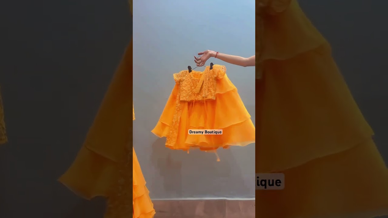 Daughter Haldi outfit 