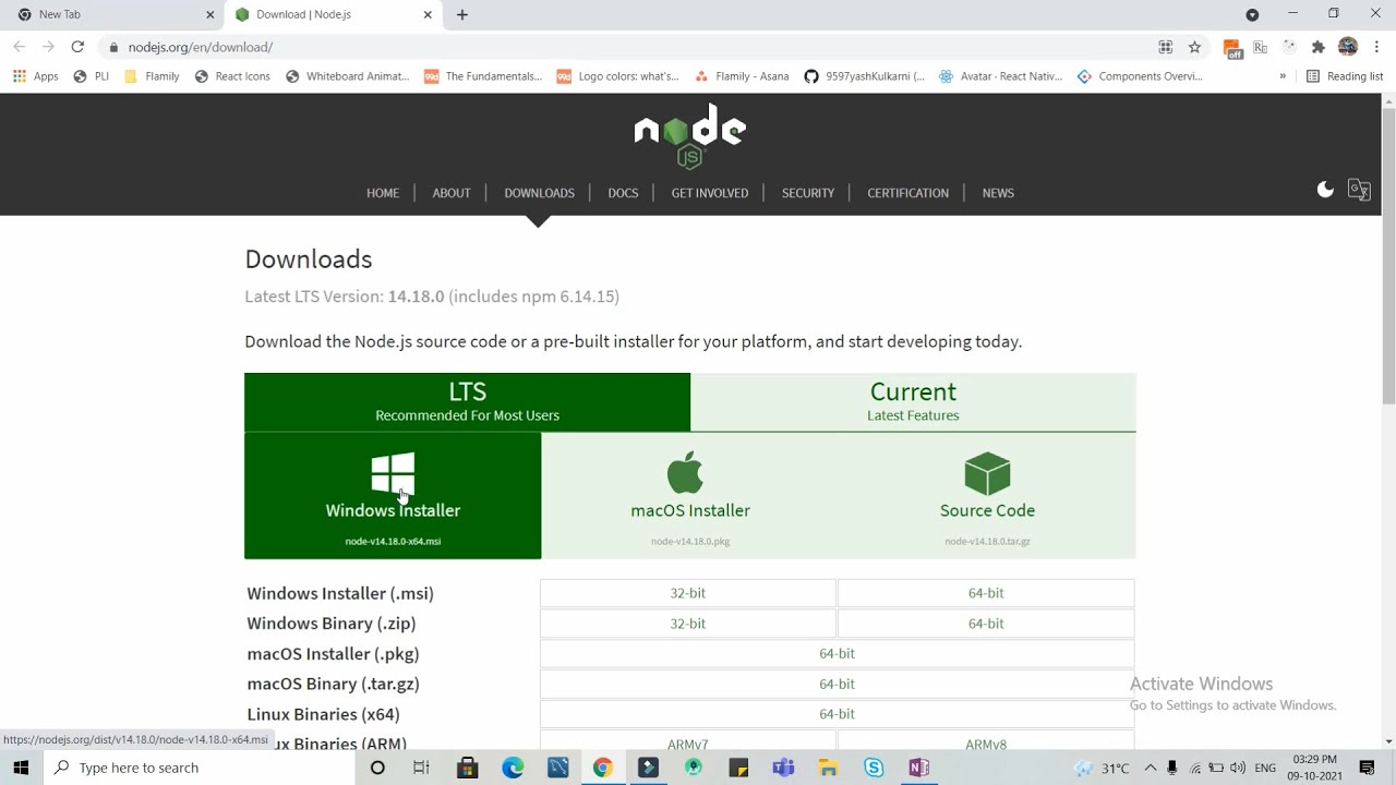 How to install Node js & Vs code - YouTube