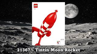 LEGO Ideas 21367 - Tintin Moon Rocket - LEGO Instructions Step-by-Step (Full Build)