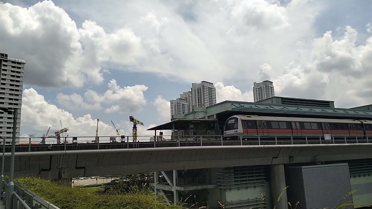 2024 smrt c751B KNS set 311/312 departing Buona Vista 