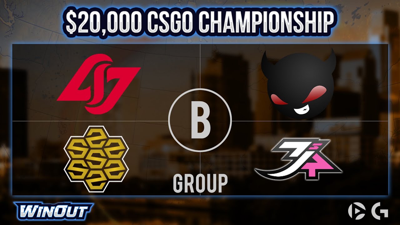 3sUP Enterprises vs CLG Red [Dust 2] - Group B - WinOut.net $20,000 CS:GO Championship