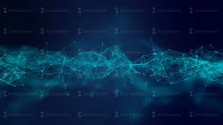 Famous Abstract network background seamless loop 4k. Global business network concept. High tech animation Net Worth