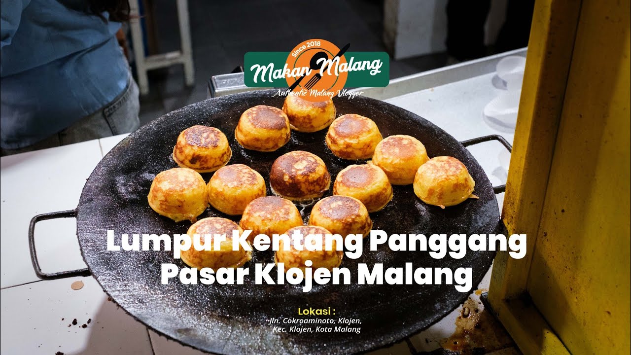 ANTRI PANJANG !!! Lumpur Kentang Pasar Klojen Malang