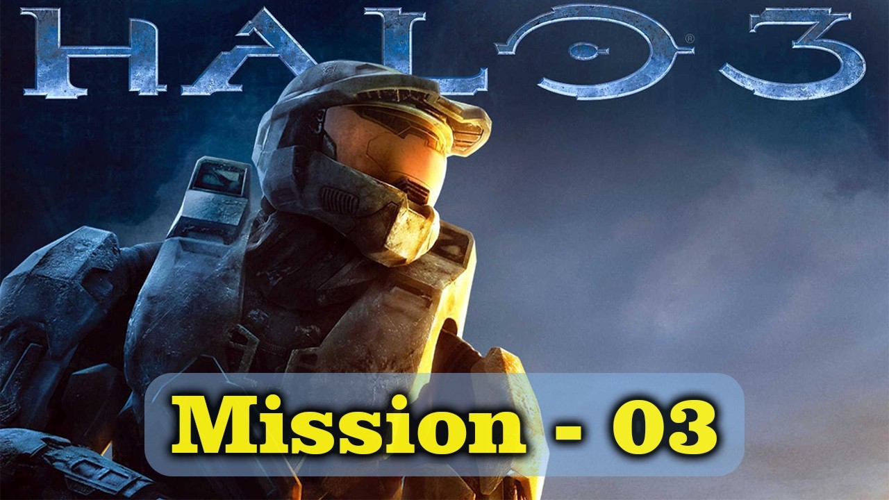 Halo 3 | 03 Mission Walkthrough (No Commentary) | Legendary Campaign Gameplay | #halo3 #masterchief