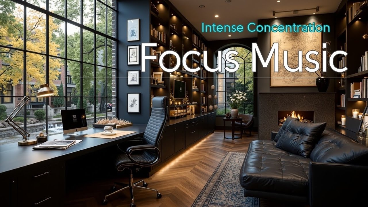 Музыка для глубокой работы ~ Интенсивная концентрация и поток продуктивности для учебы