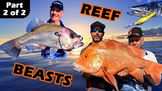 Reef Beasts Part 2 | Big Reds, Pearl Perch, Spanish Mackerel | Fraser Island