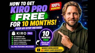 How to Get Kiro Pro FREE for 10 Months — 100% Working Method