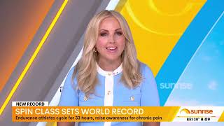 Mark Brinker Breaks The Guiness World Record For Chronic Pain Australia - Sunrise Interview