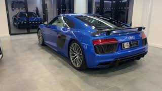 Audi R8 V10 Ara Blue Walkround