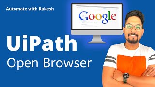 How to OPEN BROWSER in UiPath| UiPath Open Browser Example screenshot 5