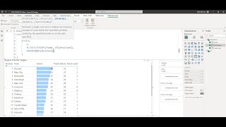 An introduction to Power BI’s new DAX OFFSET function  (Sports League Table example)
