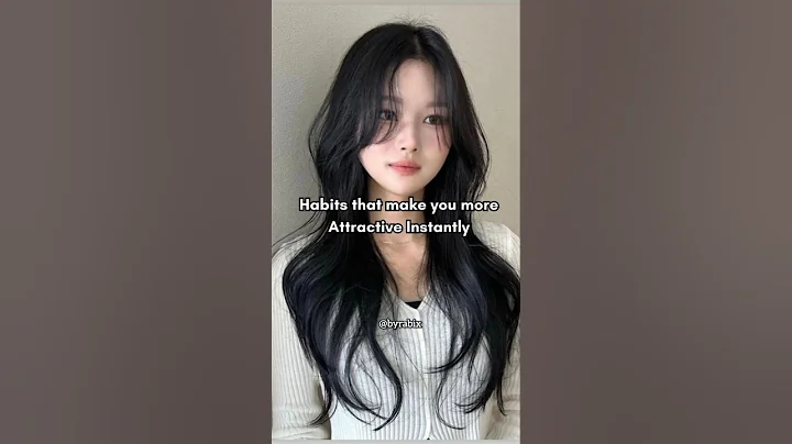 Habits that make you more attractive instantly ✨️🌷🦋 #aesthetic #music #spedup #attractive