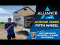 Brooke’s Fave Fifth Wheel? Tour the Alliance Avenue 33RKS at Clear Creek RVs!