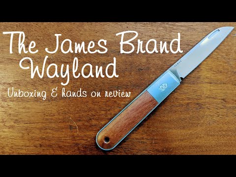 Video: Spoločnosť James Brand Knife Company Debutuje V Kolekcii Titánu