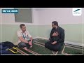 أسلم معنا فيديو اشهار اسلام الأخ جون في مسجدنا مسجد لفبرا بريطانيا 