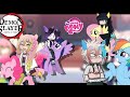 Hashira react to Mlp (My little pony) |X2 SPEED | 🇪🇸|🇺🇸|🇧🇷| (Part 1.1/5)