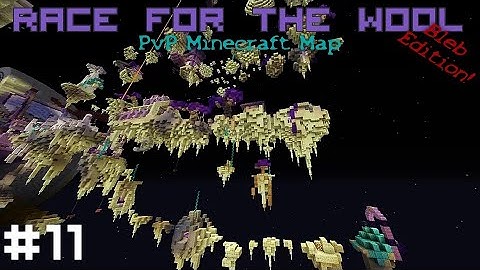 TNT Arrows? - Race for the Wool - Part 11 - Bleb Edition PvP Minecraft Map
