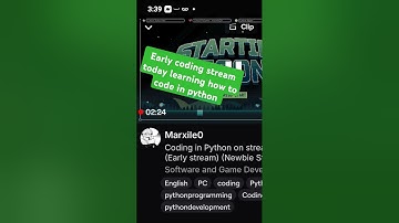 #coding #programminglanguage #twitch #codinglife #programming #python #pc #twitchstreamer