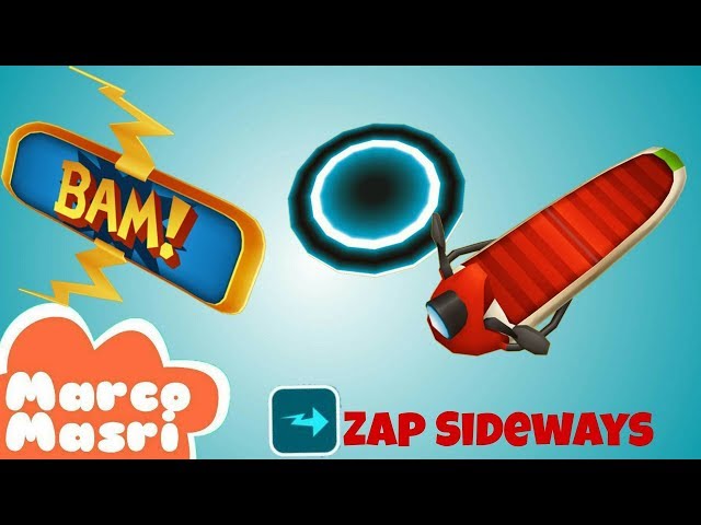 Unlocking Special Power Speed Up and Zap Sideways on Subway Surfers! Scoot!  