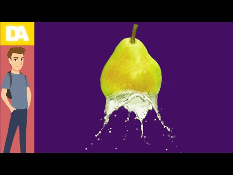 Photoshop Water Dispersion Effect