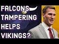 Will falcons tampering help the vikings