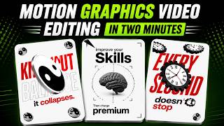 How To Edit Motion Graphics Reels Motion Graphics Reels Tutorial