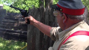 Jim Shoots Webley Fosbery