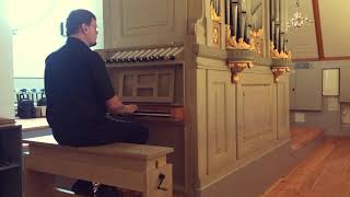 Jonsered Church - Part 6 - Sietze de Vries - Organ by Schiörlin 1783 - Organ Hunting in West Sweden