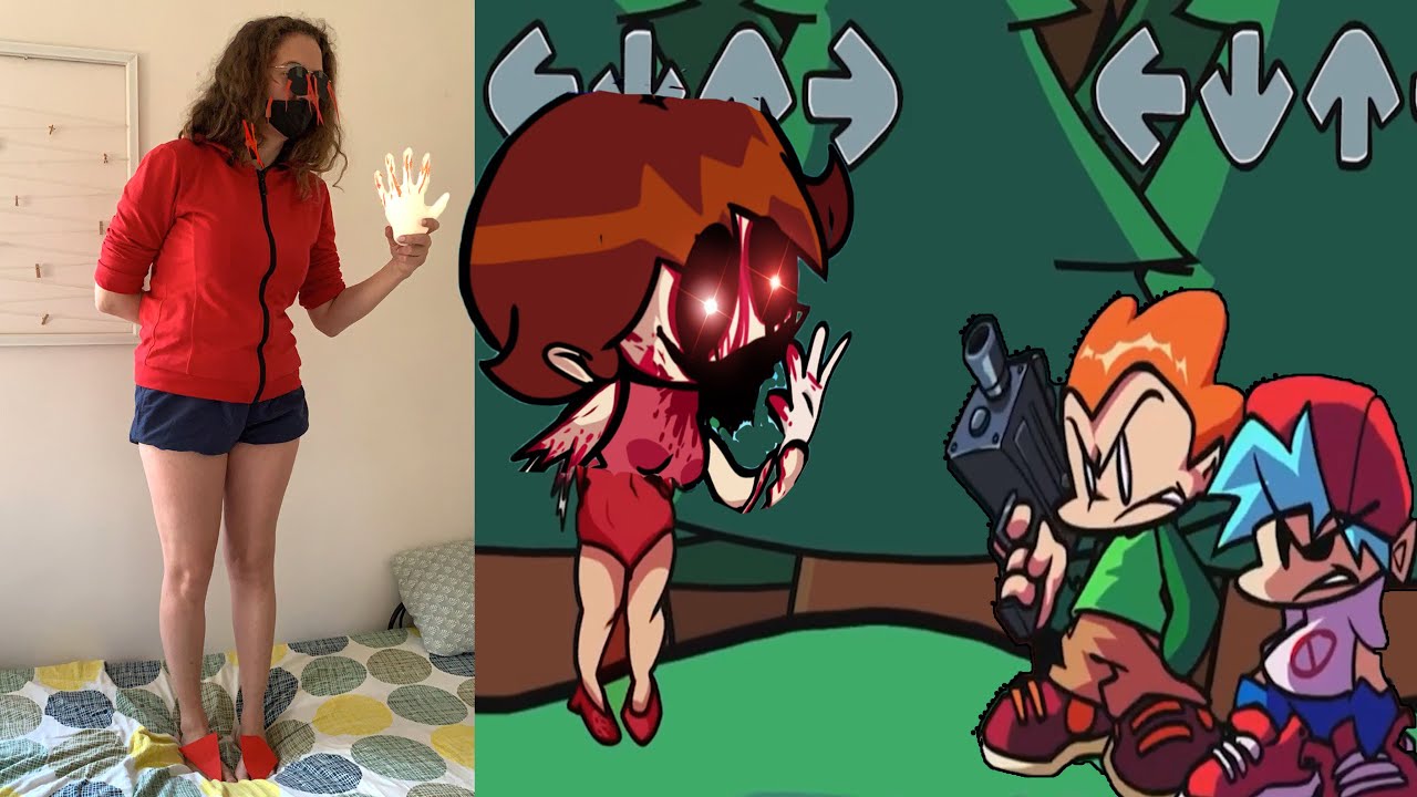 [FNF] Girlfriend.EXE | The Vivian Plague in real life | What If Your ...