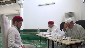 مشاركة الطالب شعيب بن شابي في تصفيات المسابقة السنوية في حفظ القرآن الكريم