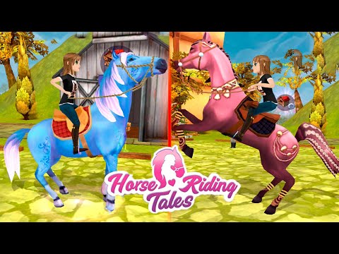 Видео: Приручила сразу двух эпиков 🌺 Horse Riding Tales