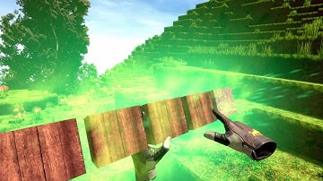 cyubeVR // Tutorial ~ How to craft something and how to use the gloves