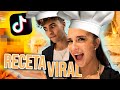 PROBANDO RECETA VIRAL DE TIK TOK | COCINA CONMIGO - Lidia y Sietex