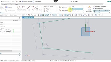 NX 12.0 Tutorial Tamil 24 : Chamfer | Sketch | NX | Unigraphics